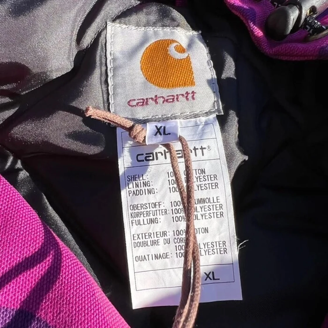 BAPE carhartt jacket purple camo  - 90