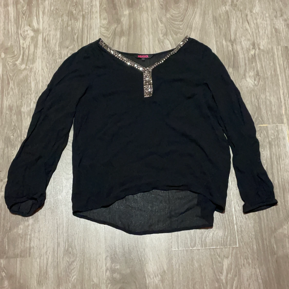 typ genomskinlig top - 91