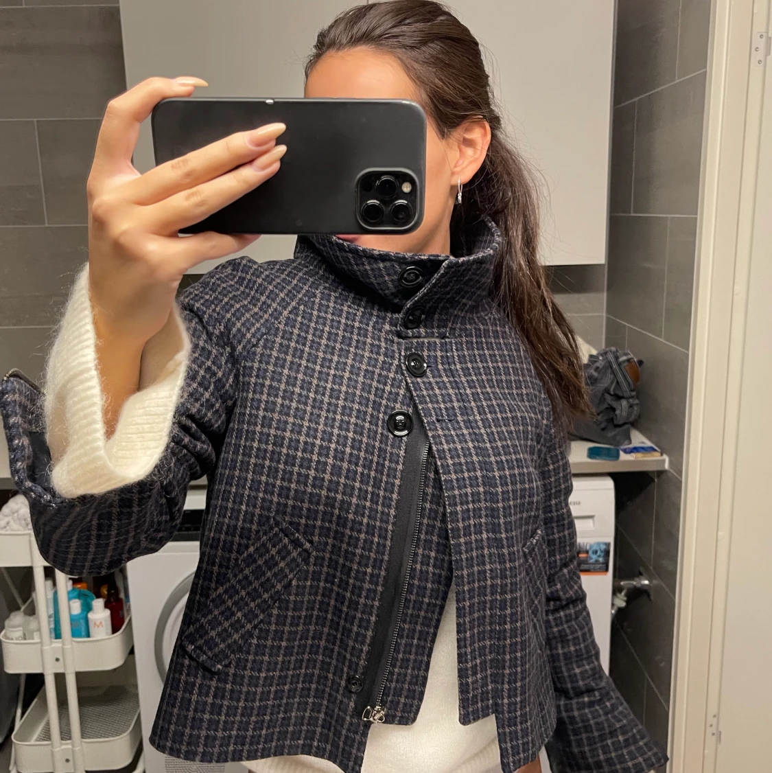 Rutig jacka från Zara