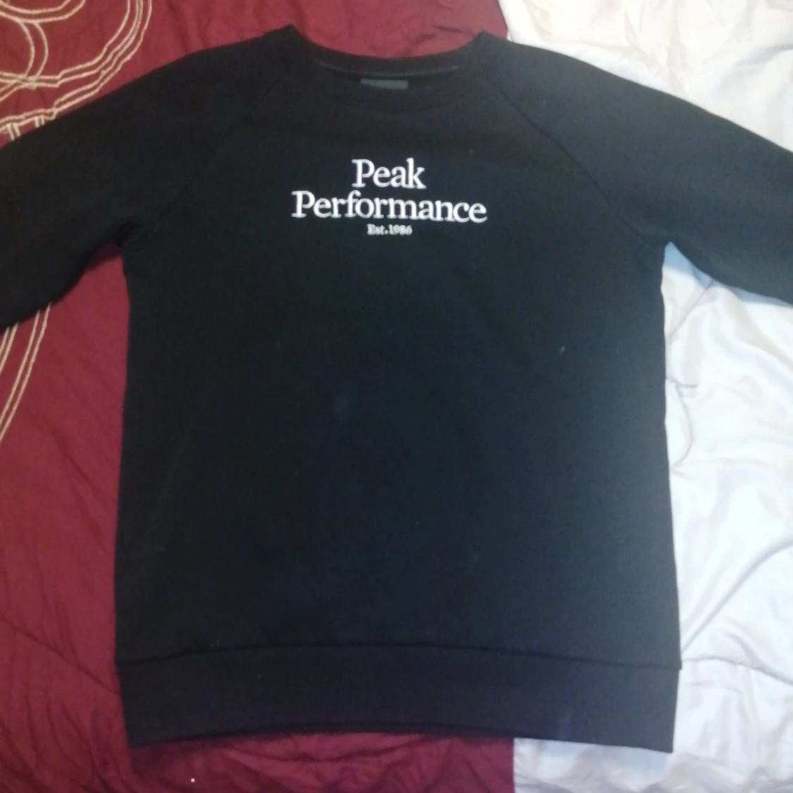 Peak Performance svart långärmad t-shirt - 91