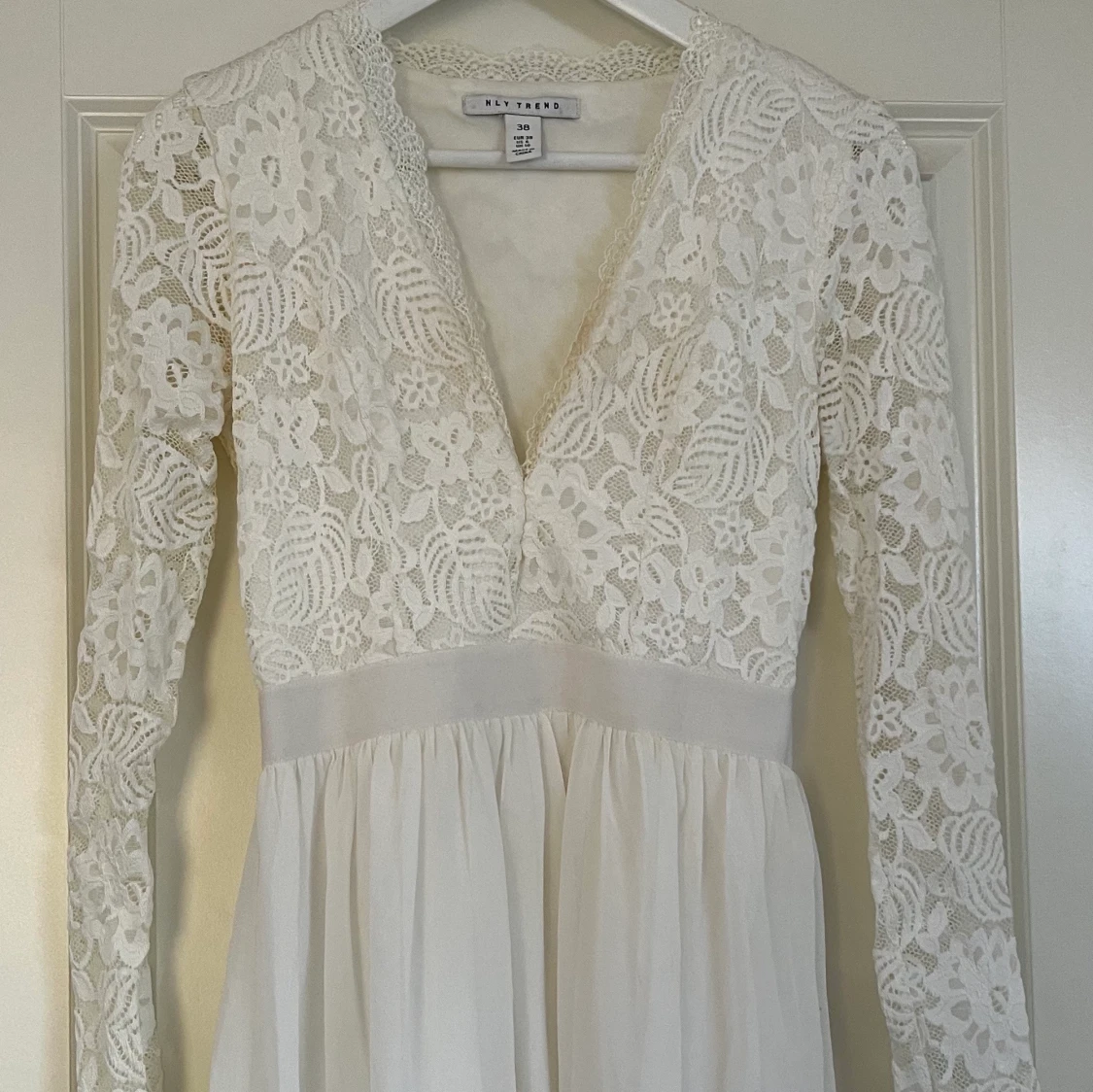 Vit klänning  - 91