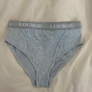 Lounge underpants highwaist gray S - You can get the entire set, highwaist, gray, boyfriend style, only wore for photos over panties, lounge underwear 