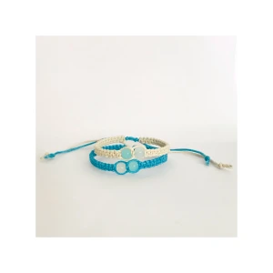 Armband set - Twin BFF bracelets. Nu kan du och din bästa vän matcha varandra med våra underbara BFF armband. Eller så kan du köpa båda själv för att få en variation 🤭. Handgjorda armband gjorda i hög kvalitet. Storlek: S-L -> S= 14cm M=17,5 L=19cm men förlängas med 6cm. 