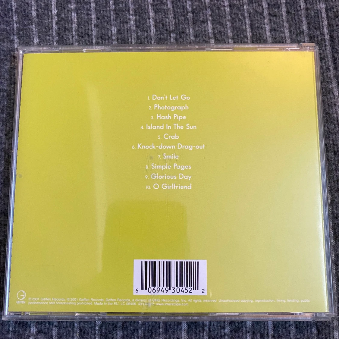 Deftones och weezer cd-skivor  - 90