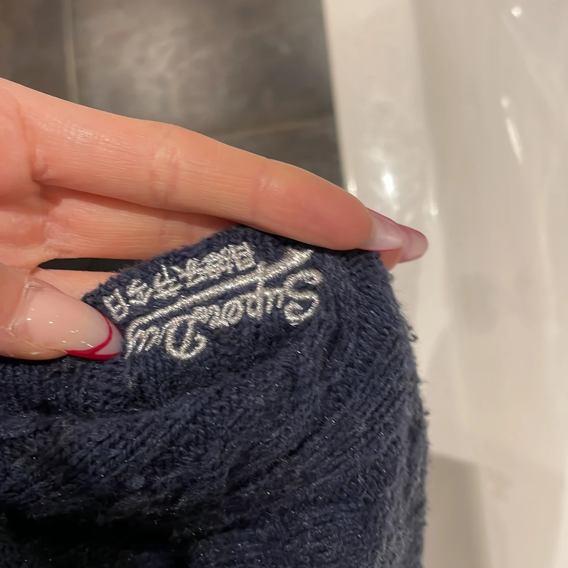 kabelstickad tröja från superdry - 91