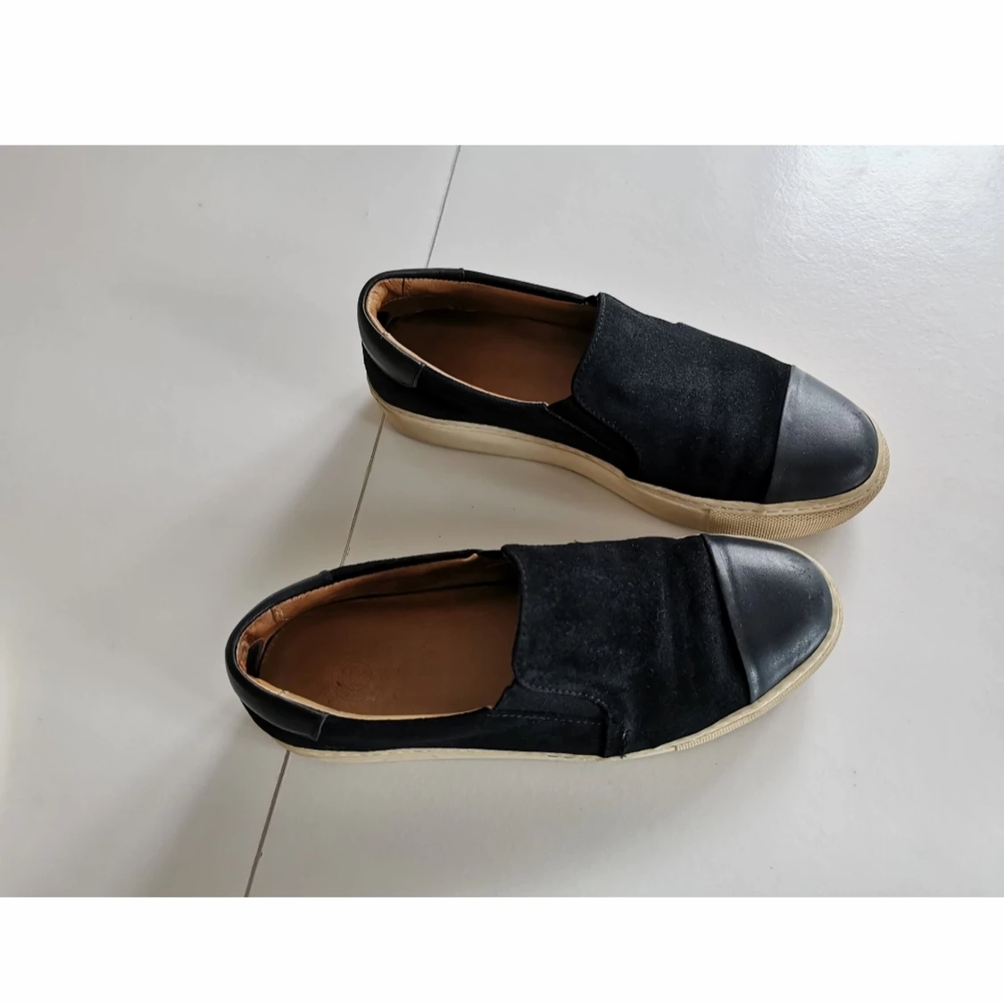Malene birger slip-ons, stl. 37, svart - 91