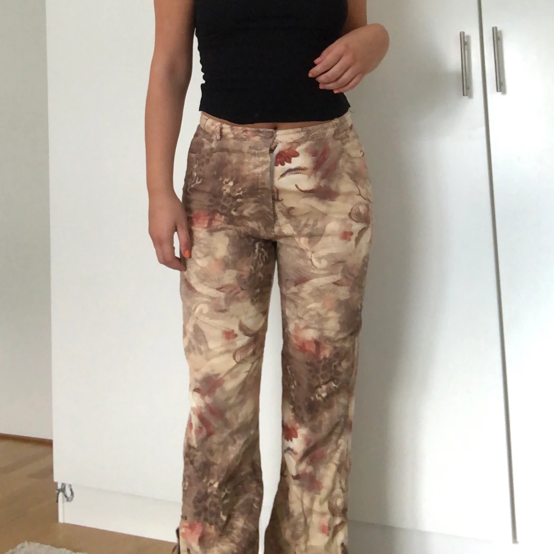 Byxor med print - 90