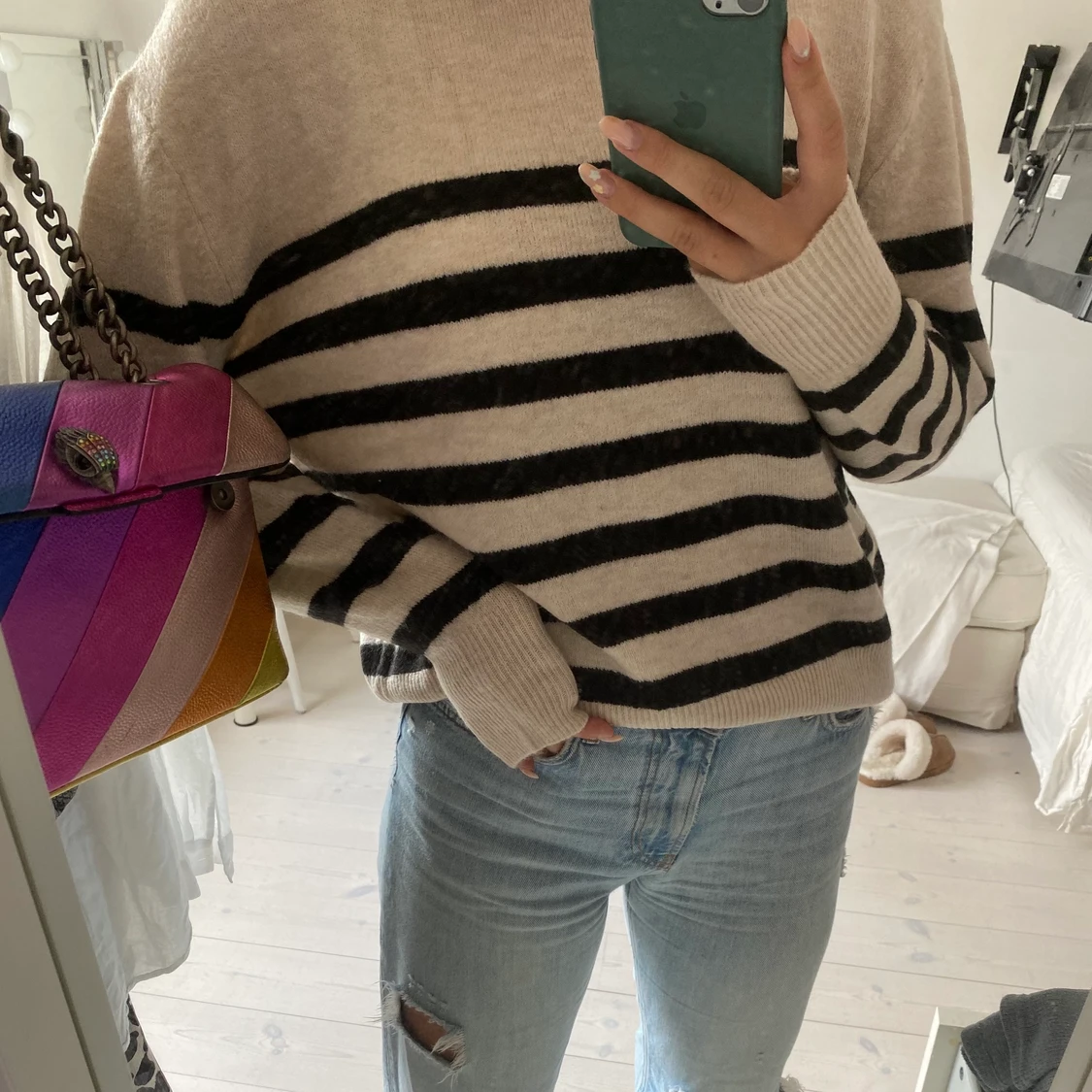 Stickad tröja från H&M - 90