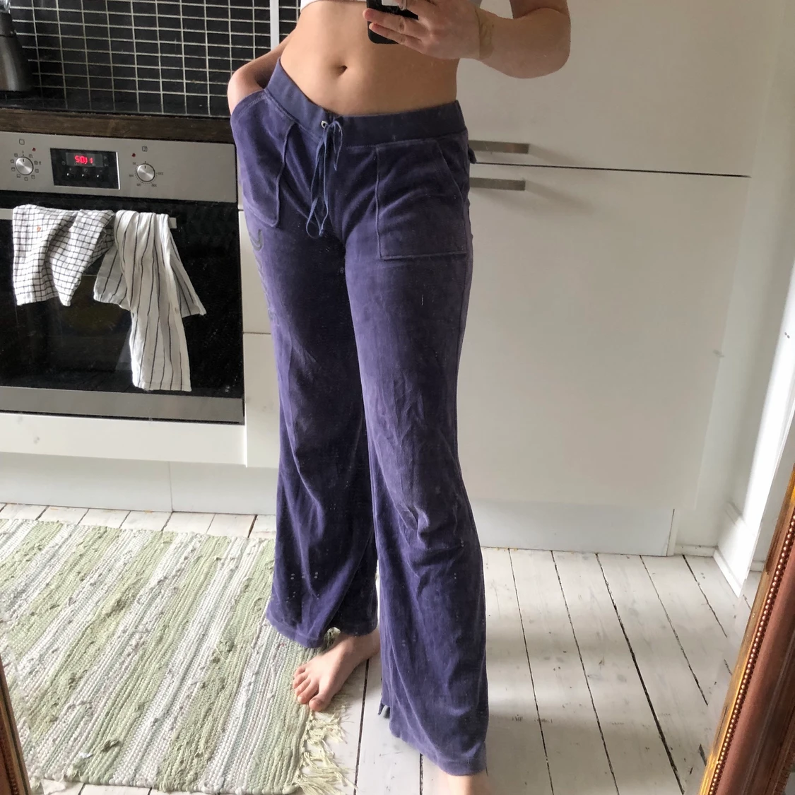 Juicy couture low waisted mjukisbyxor - 90