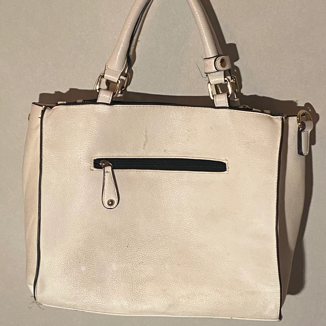 Creme vit väska  - 90