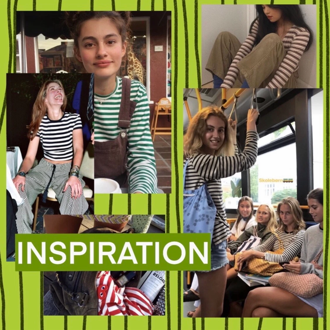 Multicolored randig tröja - 91