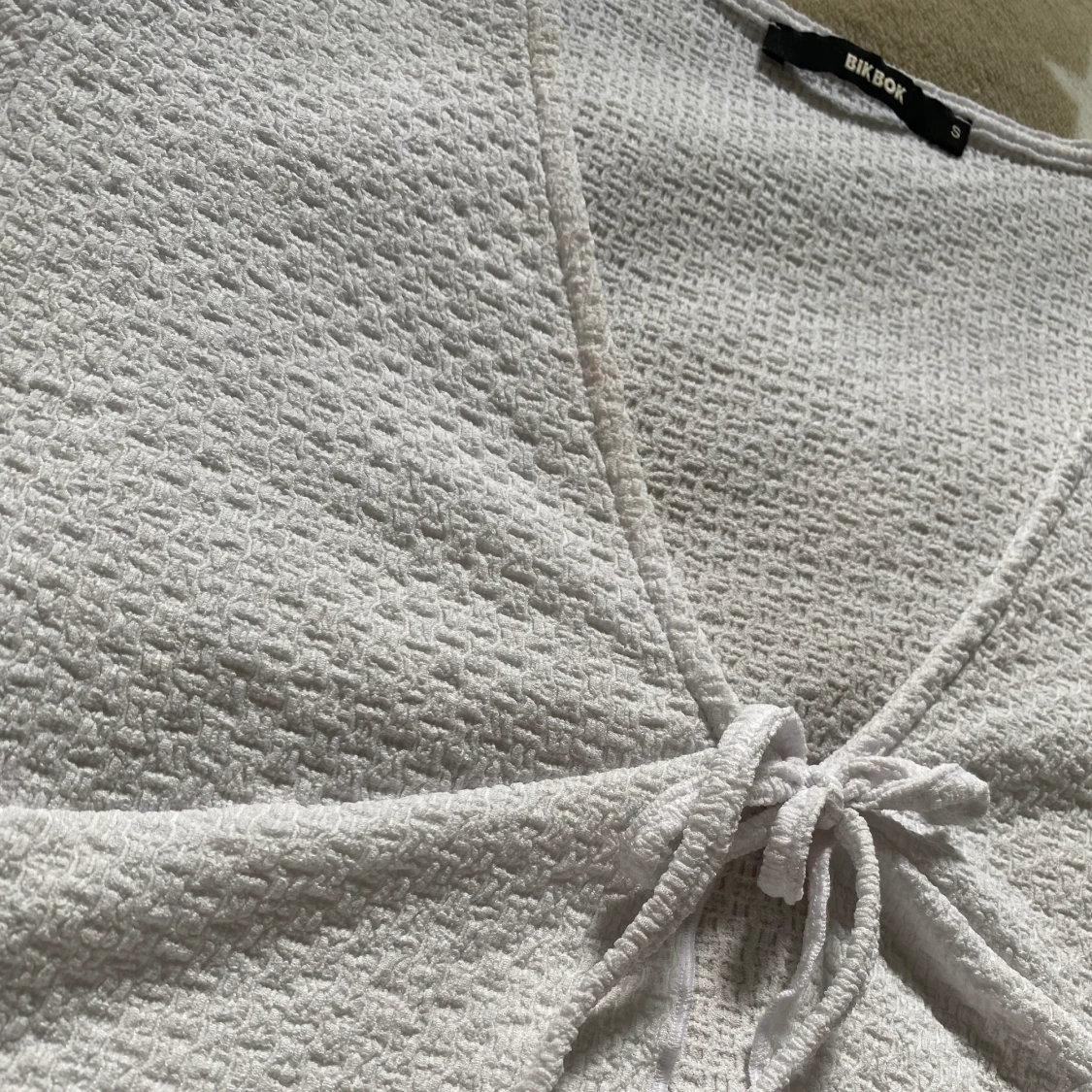 Vit topp, small, bikbok  - 91