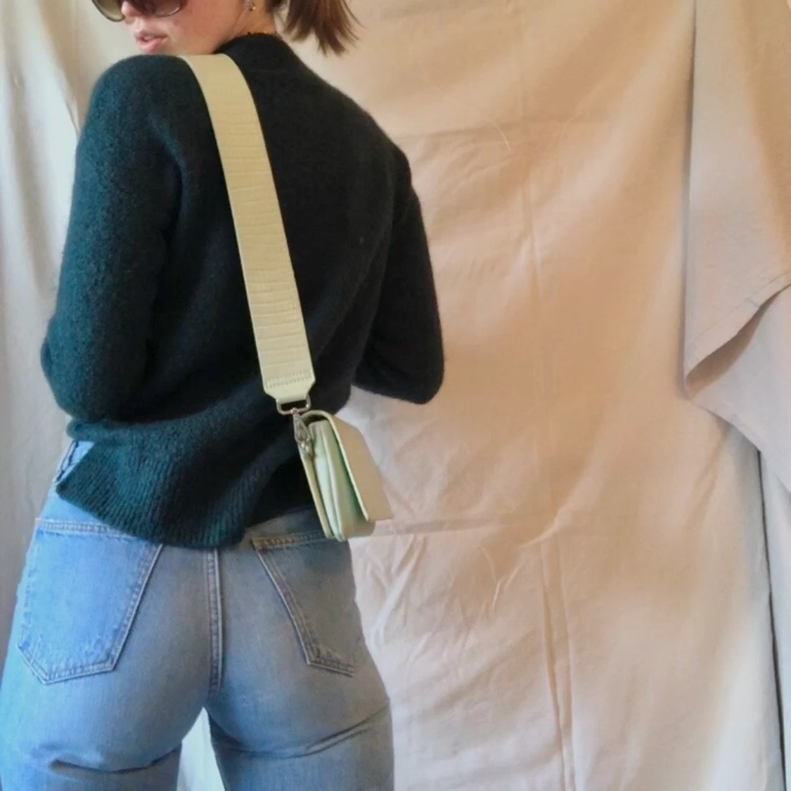 Mörkgrön tjocktröja - 91