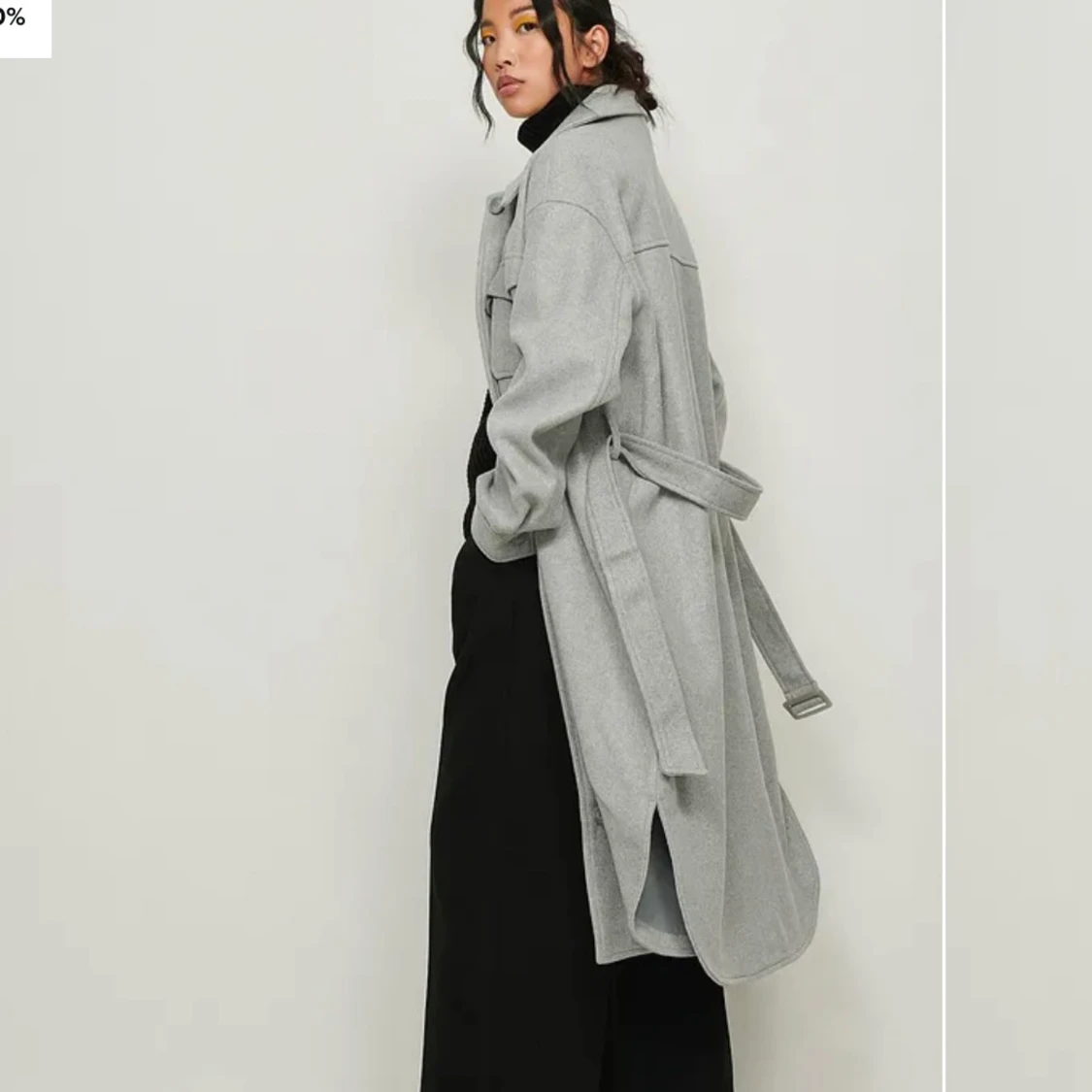 Grå kappa  - 90