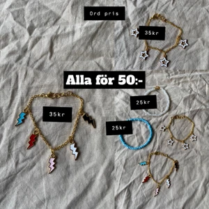 Armband  - Armband paket pris 50kr super billigt super fina enkla 💗