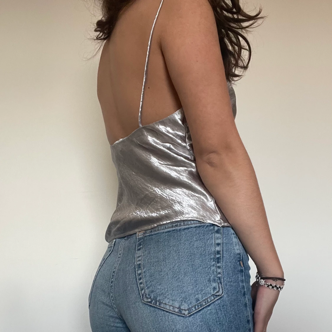 Silvrig skimrande topp! - 91