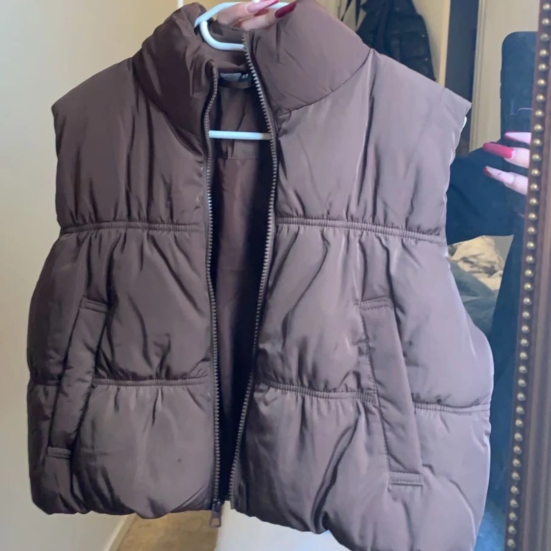 Brun väst storlek SMALL - 90