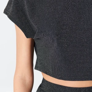 Skimrig Croppad topp - Storlek S, Hannalicious kollektion