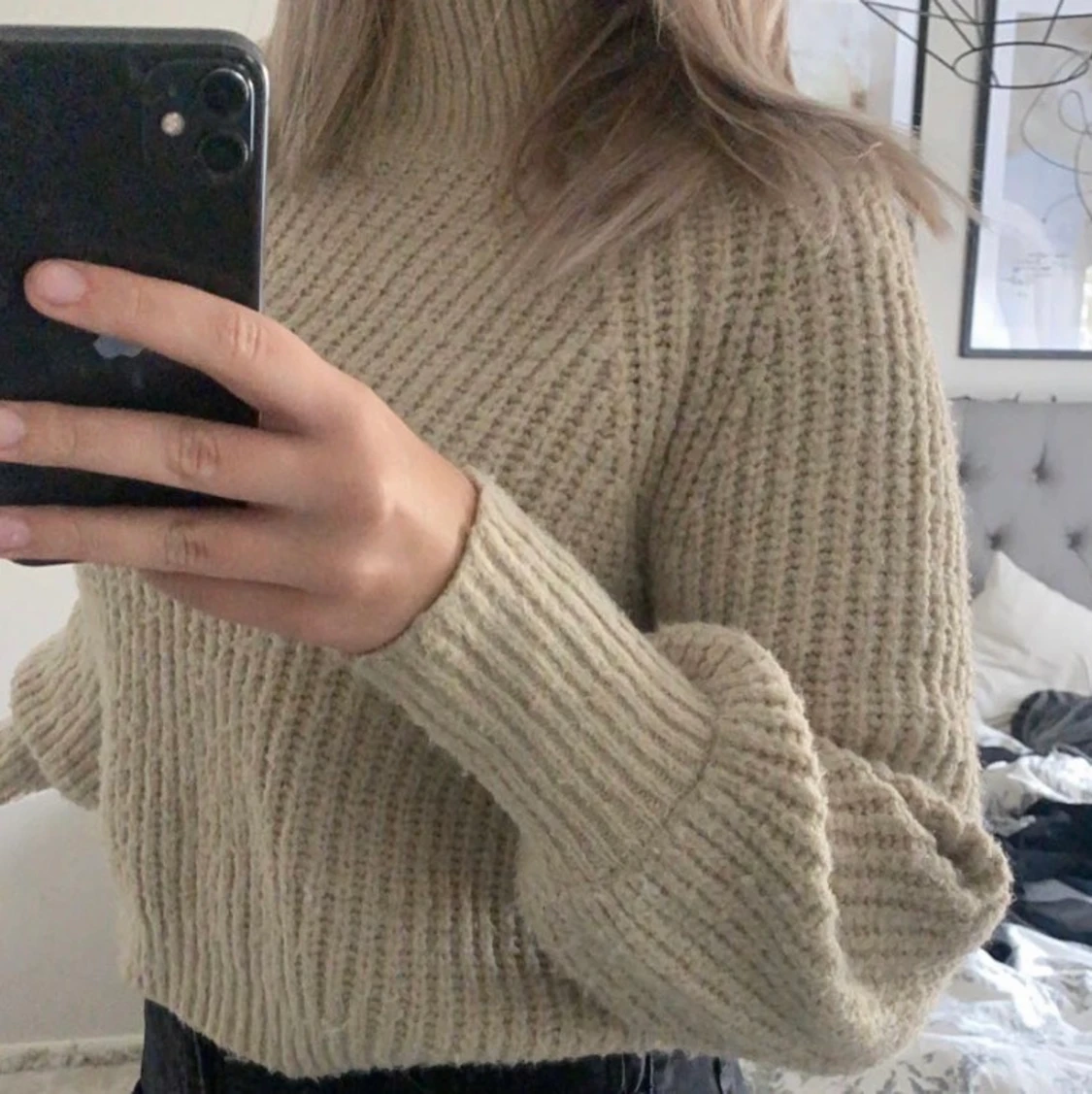 Stickad tröja - 90