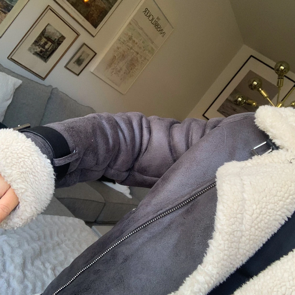 Mörkbrun jacka 🤎 - 91