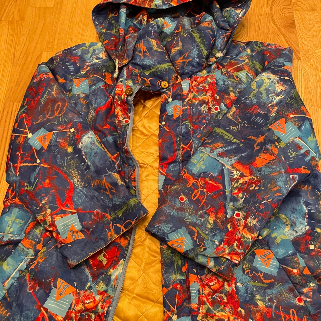 Mönstrad Jacka - 90