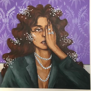 Original målning - Akryl på duk. 1mx1m. Av moi 💘