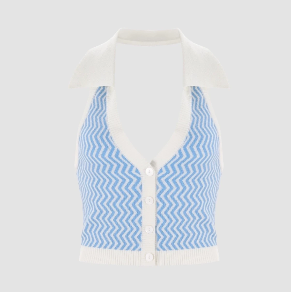 Halterneck topp - 90