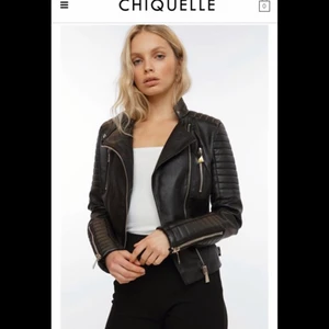 Chiquelle biker jacka i strl 40 - knappt andvändt