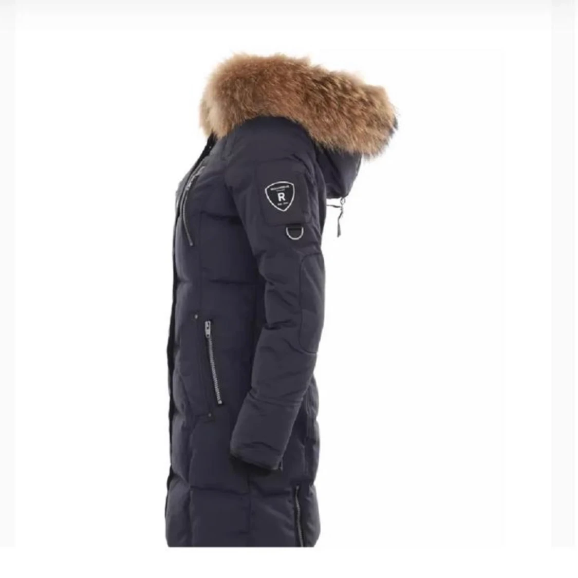 Rock and blue vinterjacka dam - 90