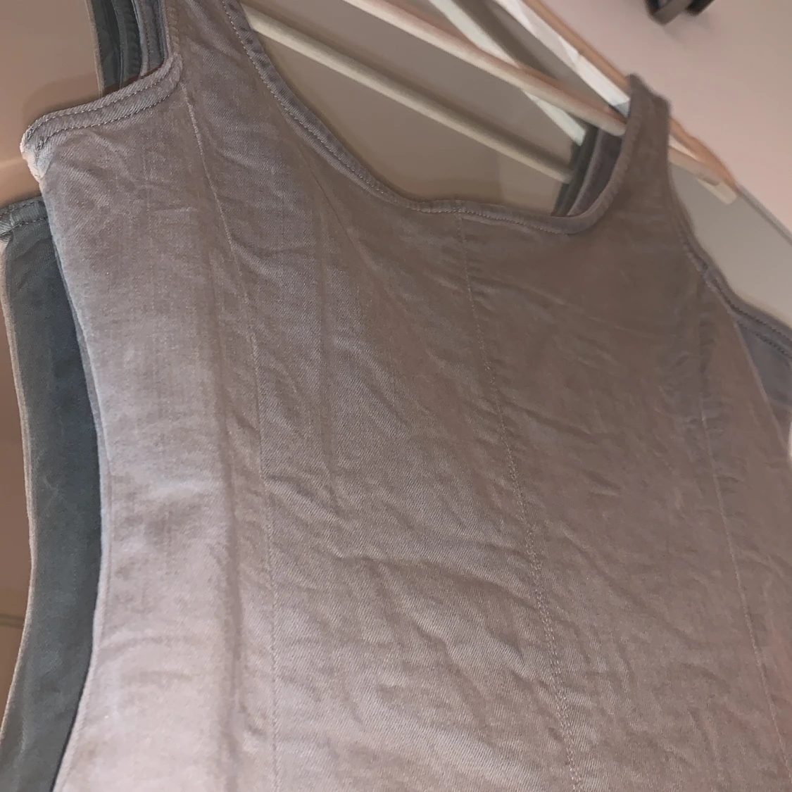 Missguided tight sexy green jean dress - 91