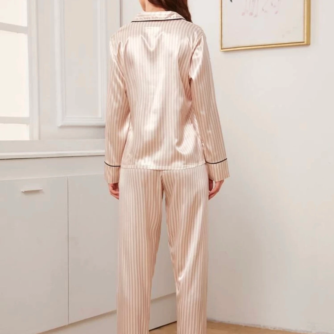 Silkespyjamas - storlek XS - 91