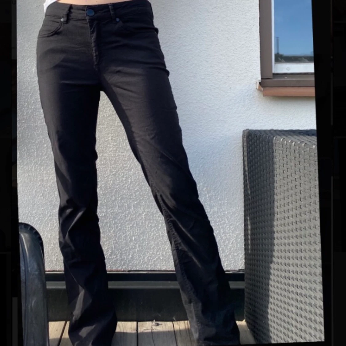 Svarta jeans