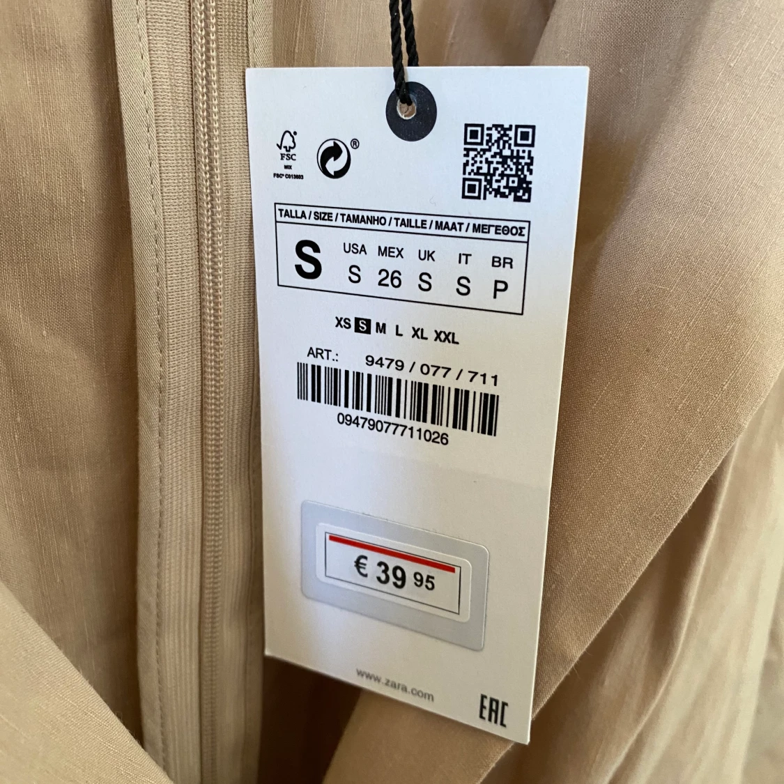 Zara klänning  - 91