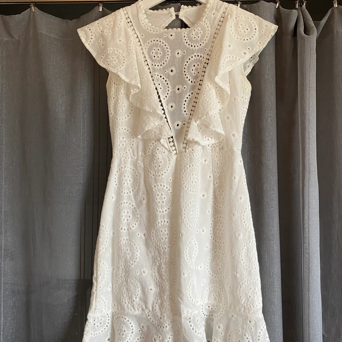 Fin vit klänning - 91