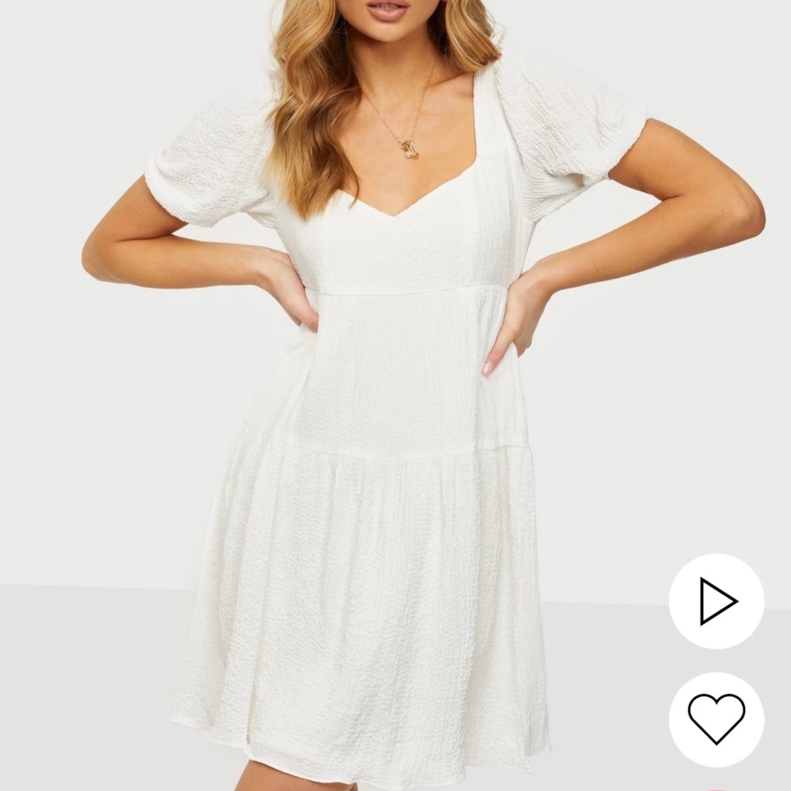 VIT SOMMARKLÄNNING - 90