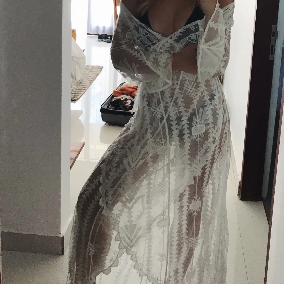 Strandklänning/kimono ifrån Shein storlek S - 90