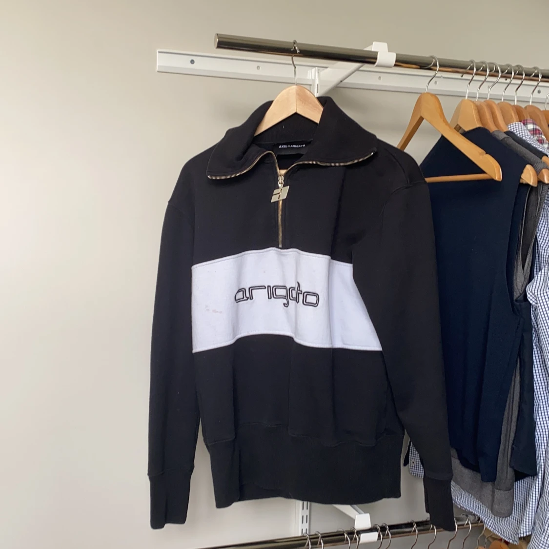 Axel arigato half zip polo  - 90