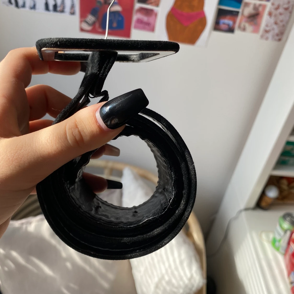 Svart åttitals bälte - 91