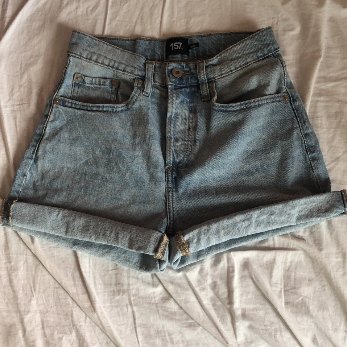 Jeansshorts blå - 90