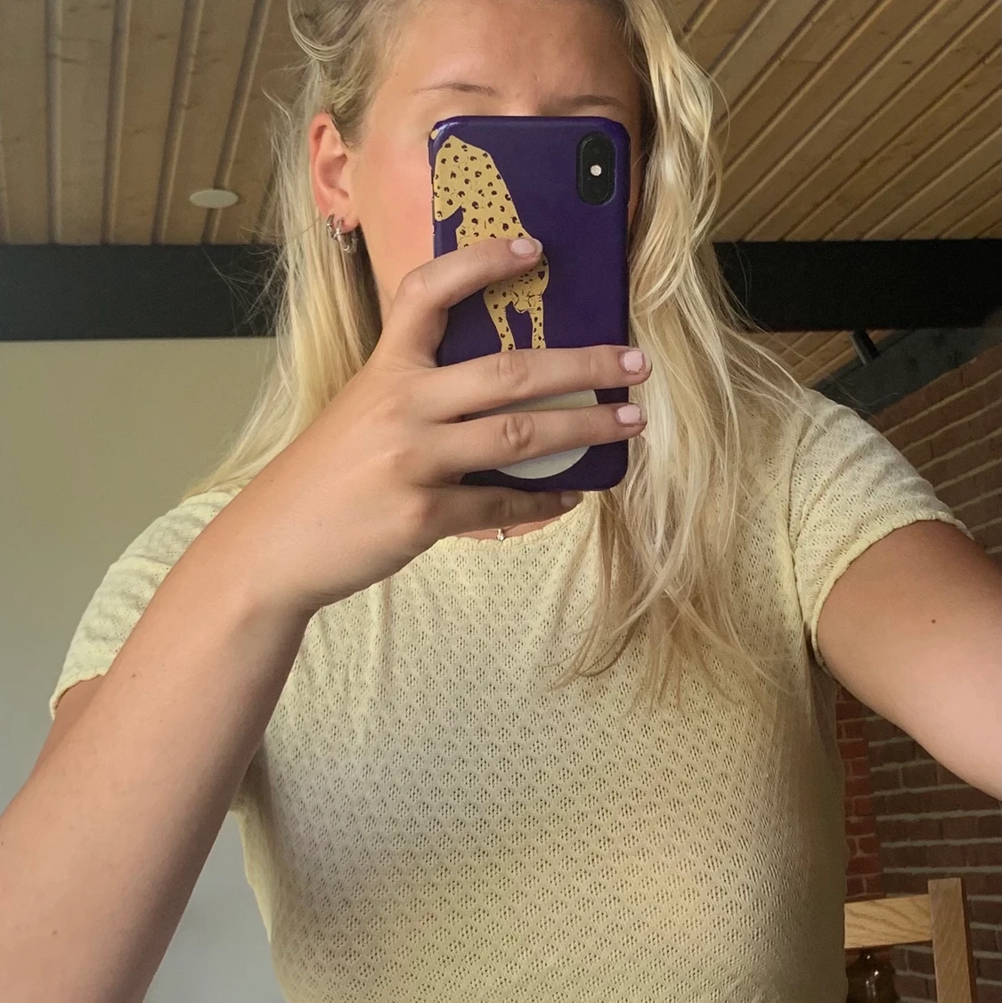 Gul topp från &other stories  - 90