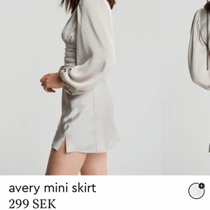 Satinkjol ginatricot  - Helt ny stainkjol från ginatricot i storlek 36, aldrig använd. Är för stor för mig och hann aldrig lämna tillbaka annars hade jag själv gärna sparat den! 