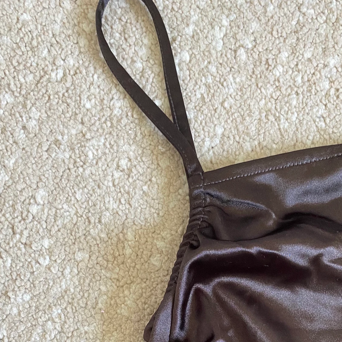 Brun klänning  - 91