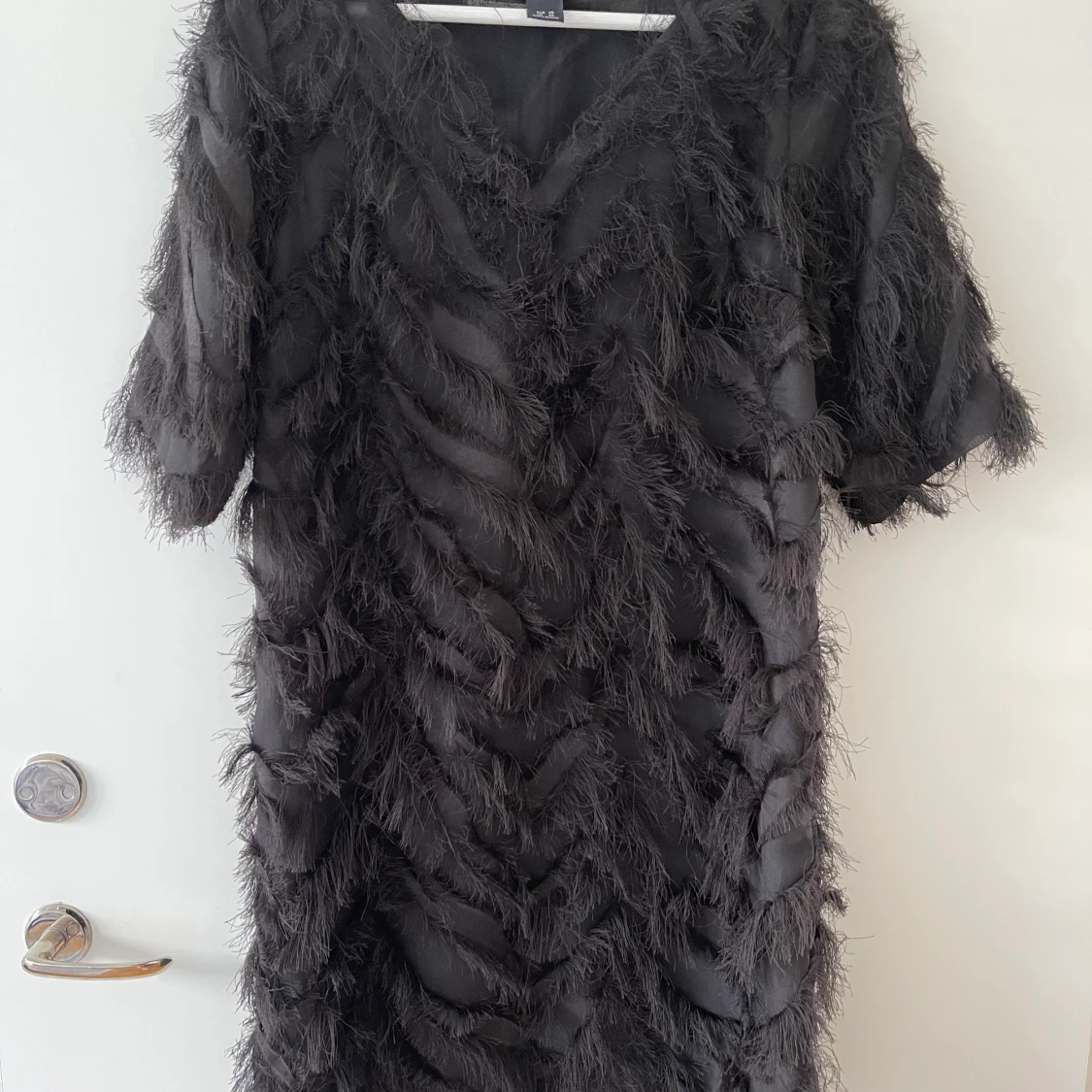 Klänning med fransar 