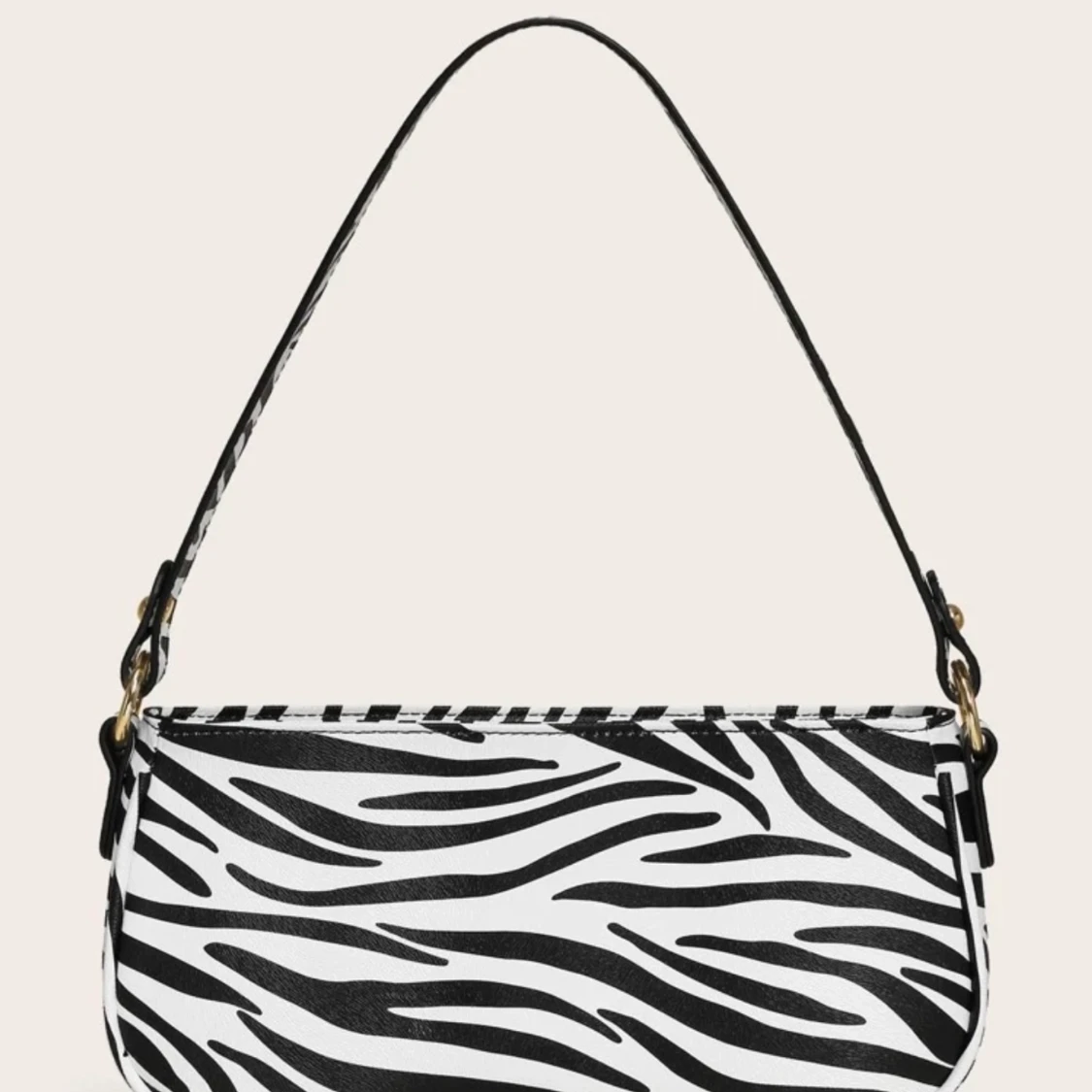 Trändig zebra väska - 90