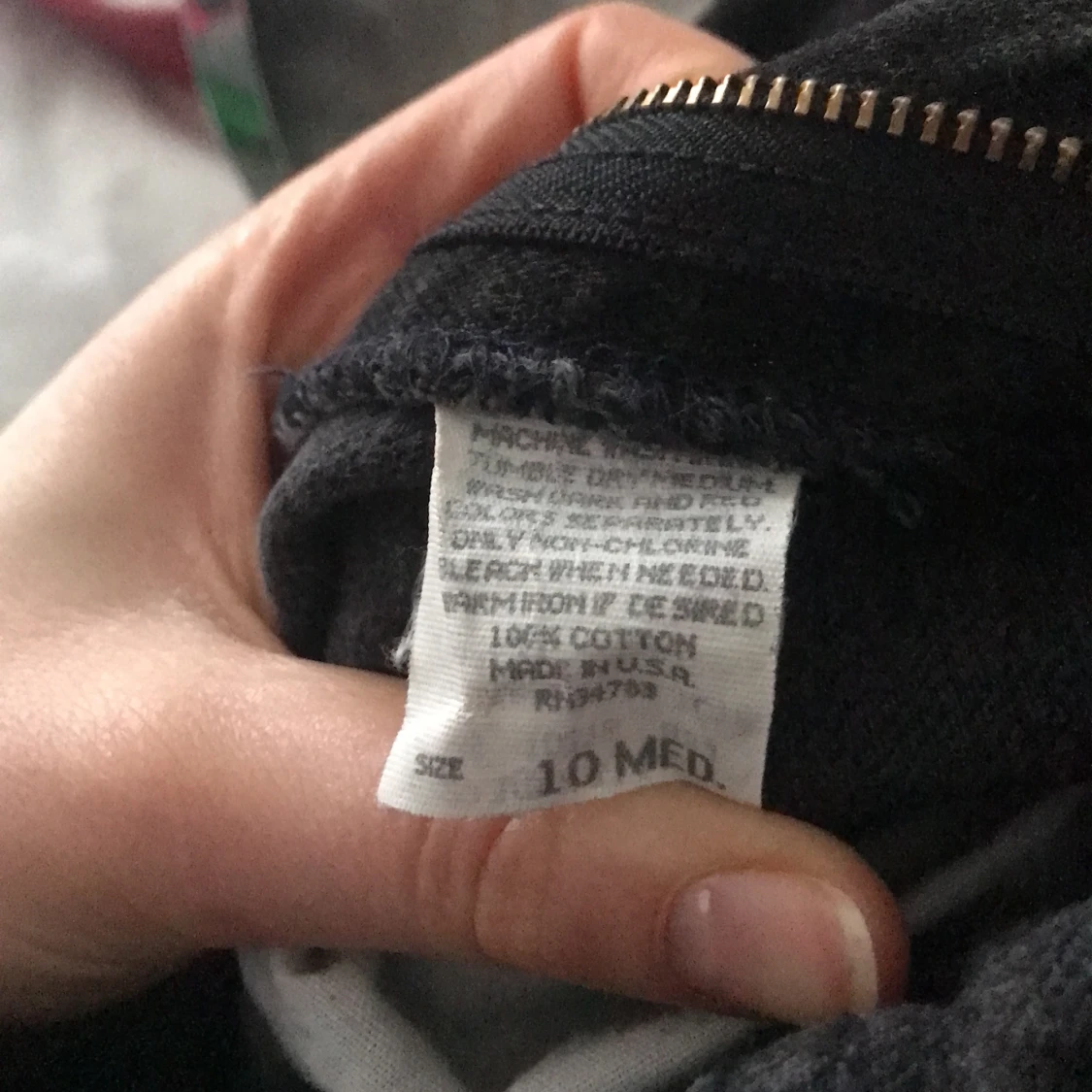 Svarta jeansshorts  - 90