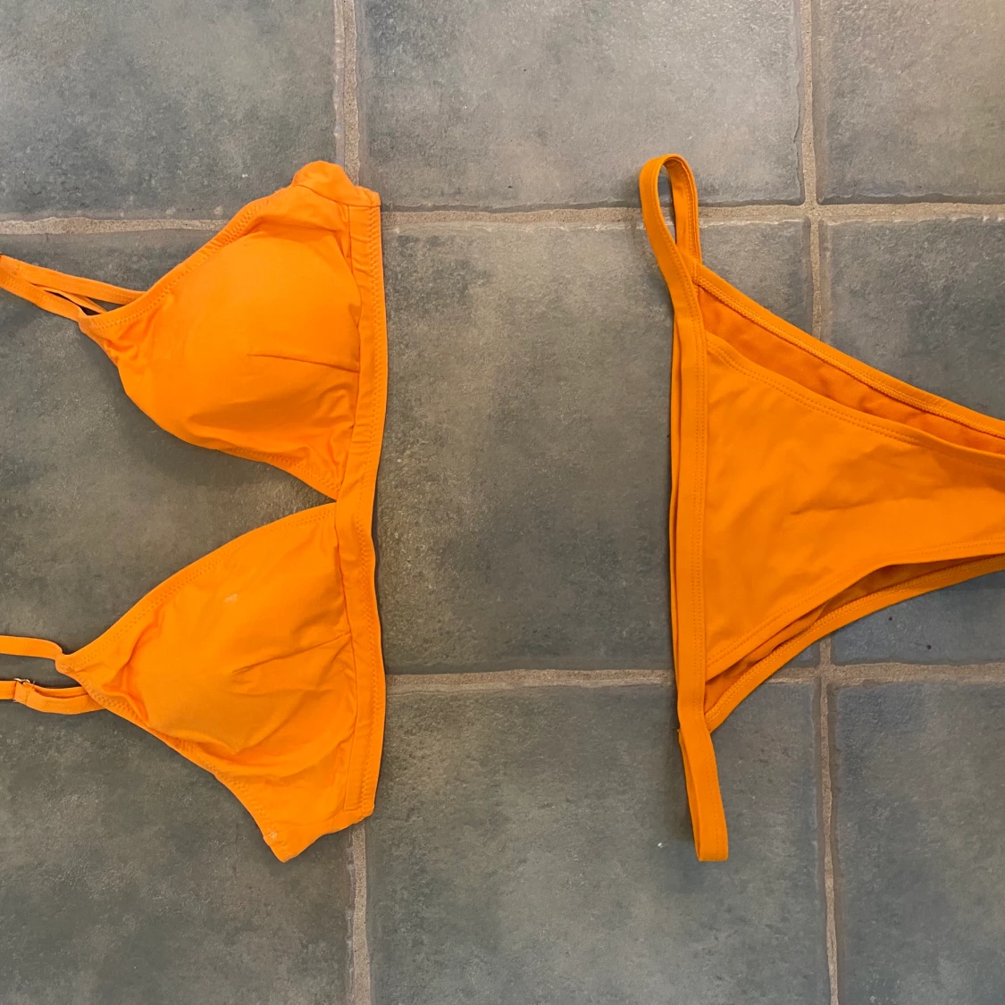Orange bikini