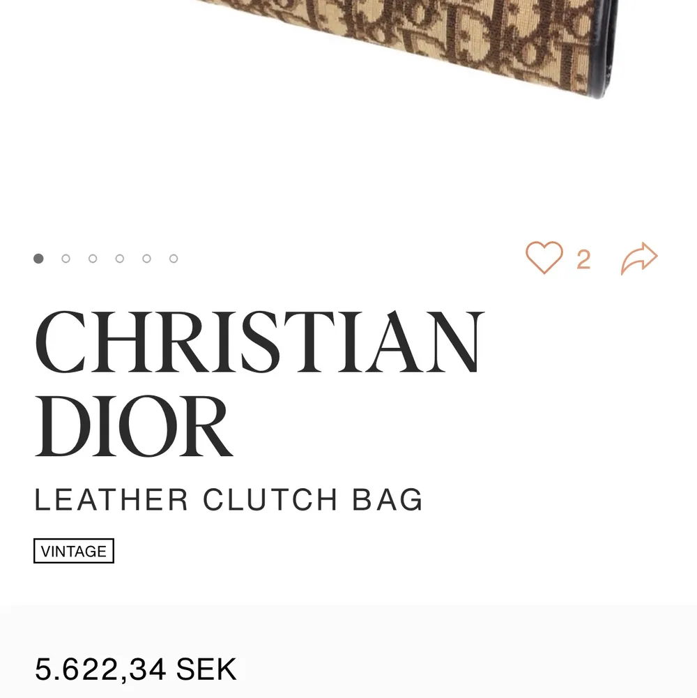 Dior monogram vintage brun | kuverväska | så fint skick | äkta | det finns äktsbevis | kolla gärna på mina andra annonser | FRIFRAKT | följa insta @nmf_se. Väskor.