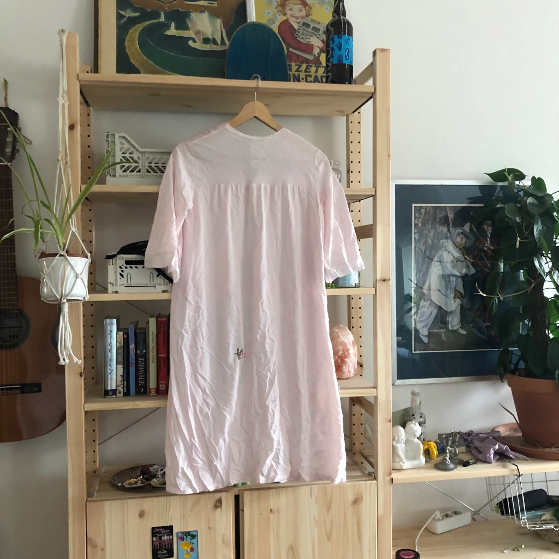 Tunn rosa morgonrock - 91