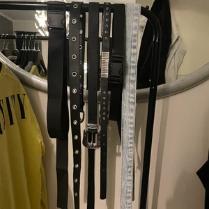 Skärp (flera varianter) - Säljer olika skärp (endast nr 4 & 6 kvar), alla passar mig som har vanligtvis har storlek small på kläder🦋 köp ett skärp eller flera, pris går att diskuteras! hör av er vid intresse eller fundering💕 obs skriv till mig innan ni klickar på köp nu 🫶