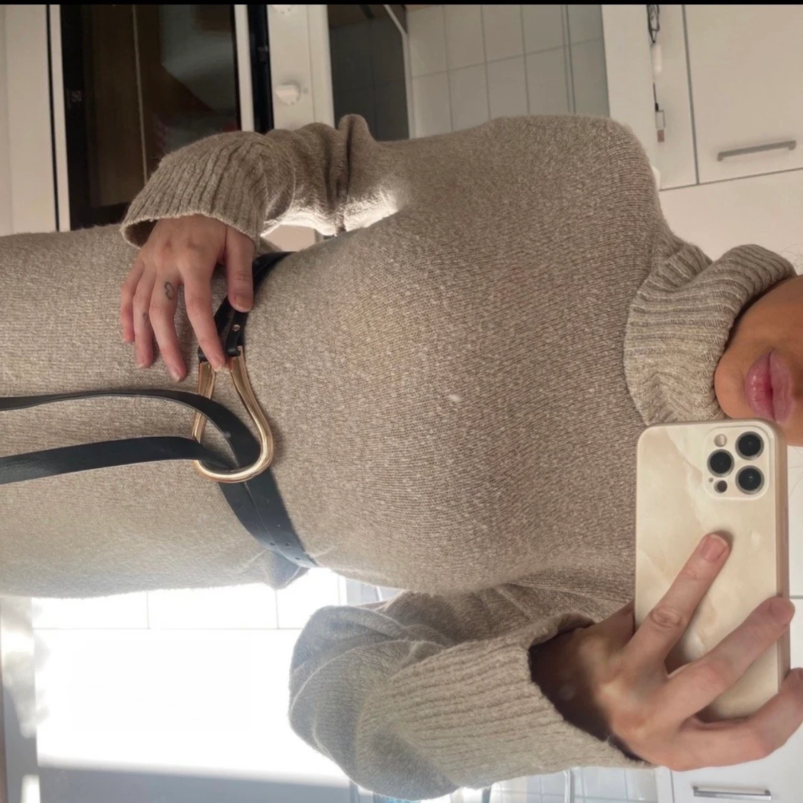 Stickad klänning från Bianca x Nelly  - 90